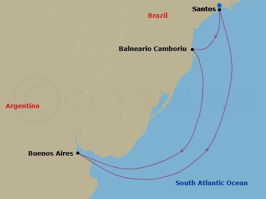 Cruise Map