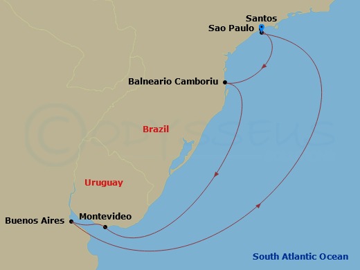 Cruise Map