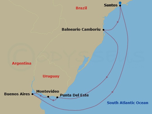 Cruise Map