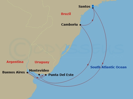 Cruise Map