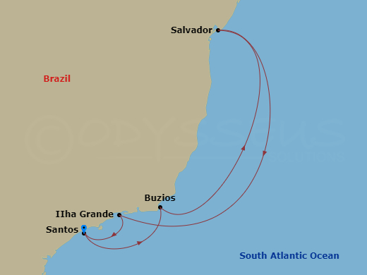 Cruise Map