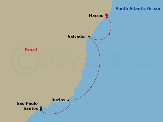 Cruise Map