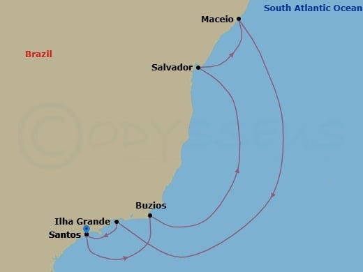 Cruise Map