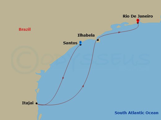 Cruise Map