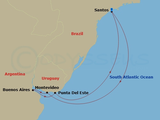 Cruise Map