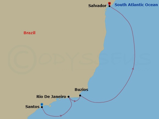Cruise Map