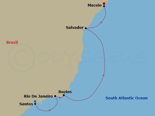 Cruise Map