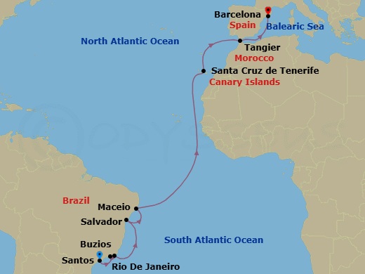 Cruise Map