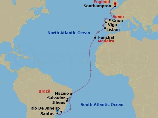 Cruise Map