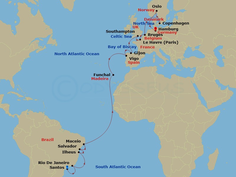 Cruise Map