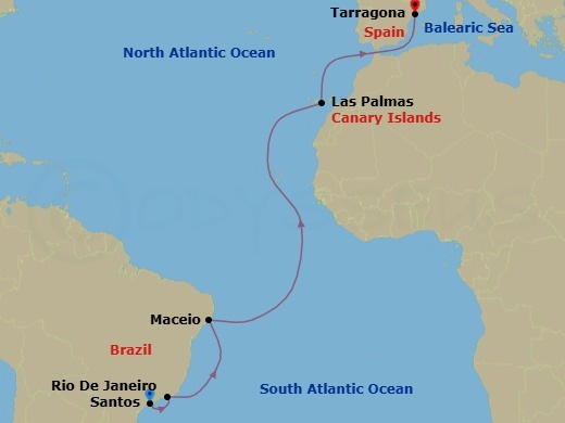 Cruise Map