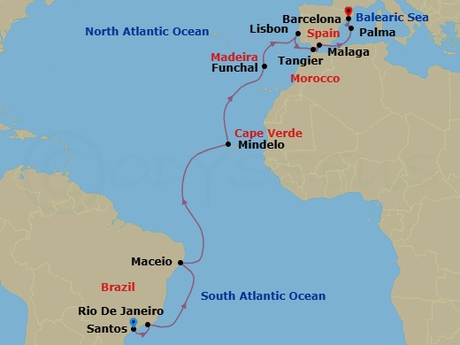 Cruise Map