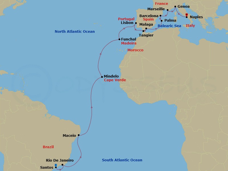 Cruise Map