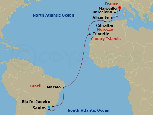 Cruise Map