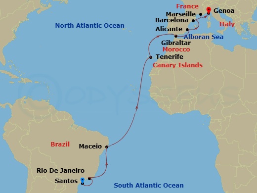 Cruise Map