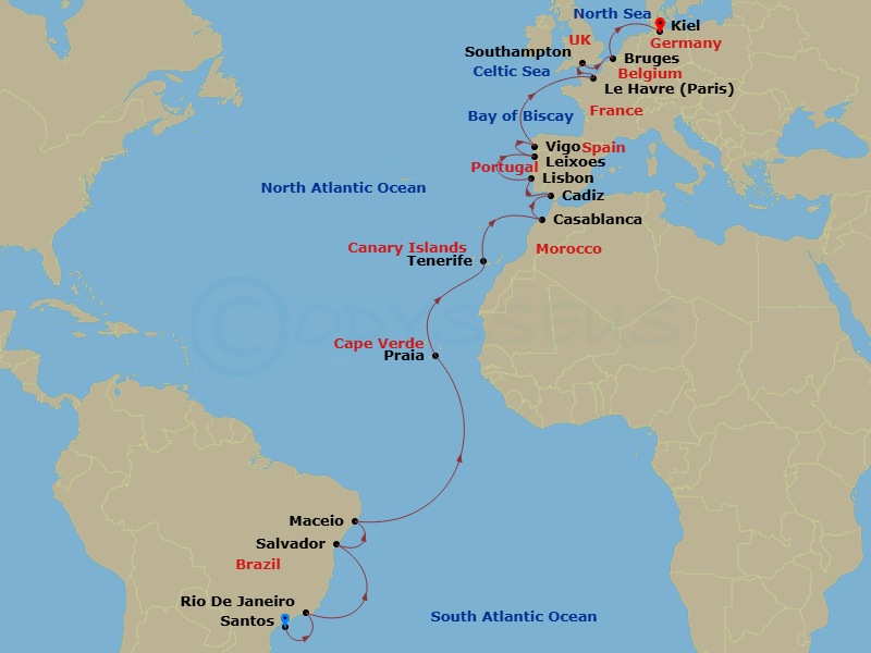 Cruise Map