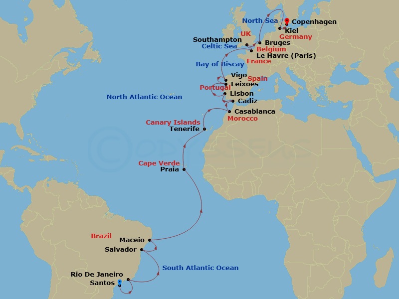 Cruise Map