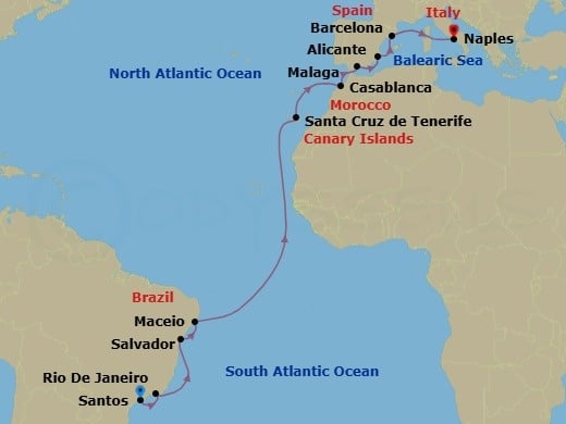 Cruise Map