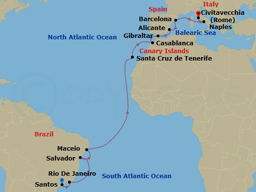 Cruise Map