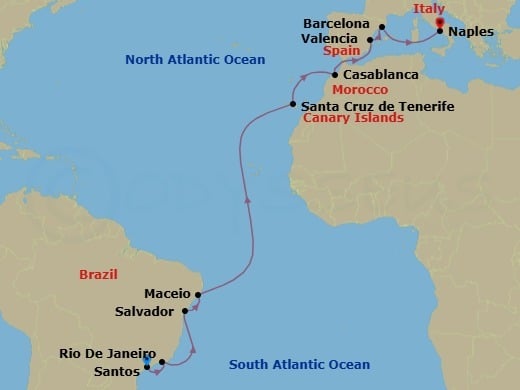 Cruise Map