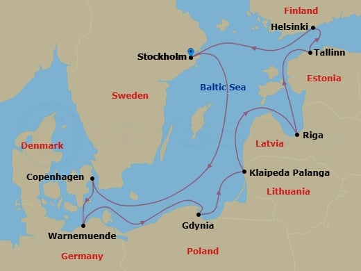 Cruise Map