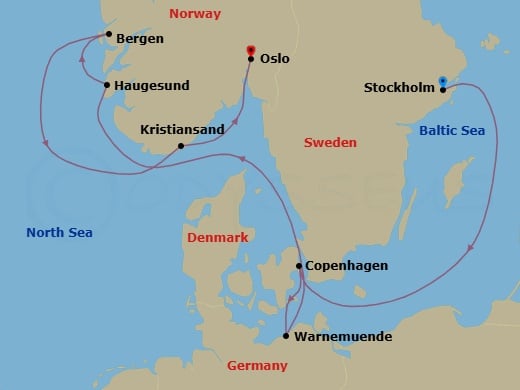 Cruise Map