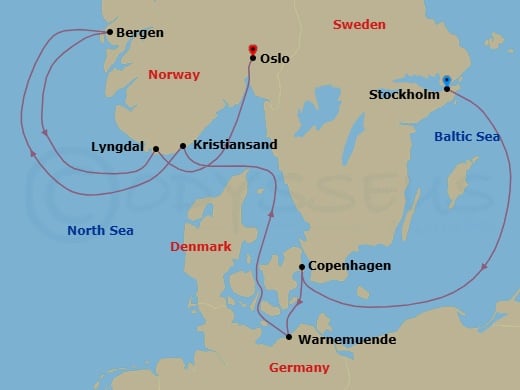 Cruise Map