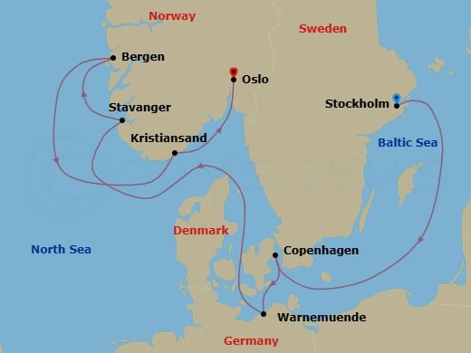 Cruise Map