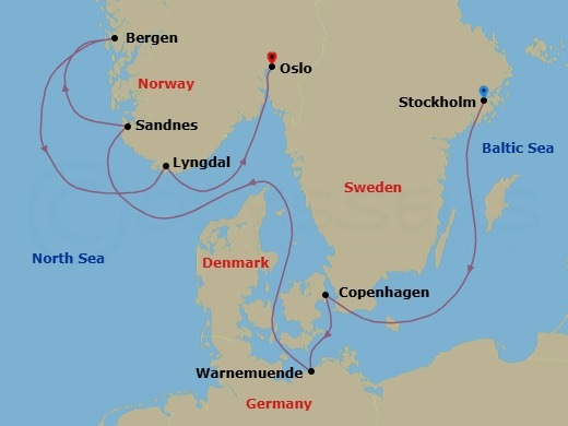 Cruise Map