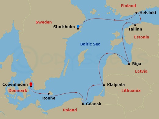 Cruise Map