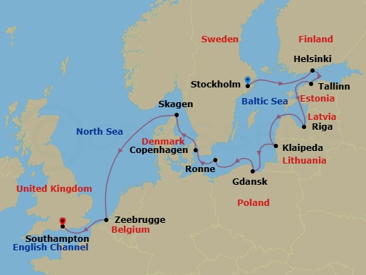 Cruise Map