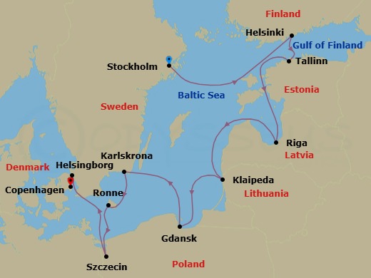 Cruise Map