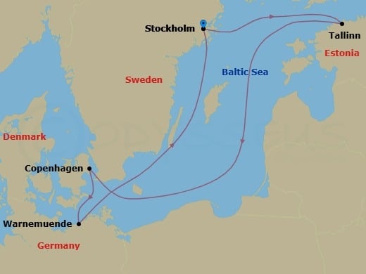 Cruise Map