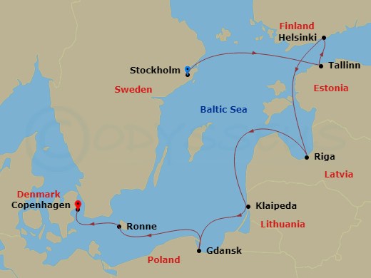 Cruise Map