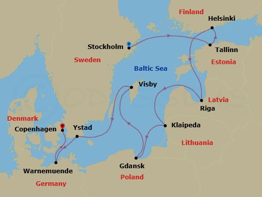Cruise Map