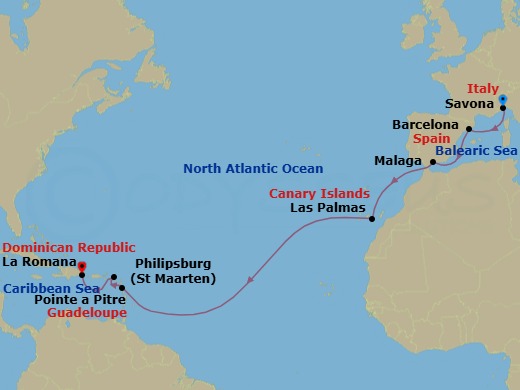 Cruise Map