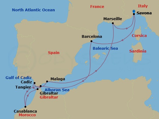 Cruise Map