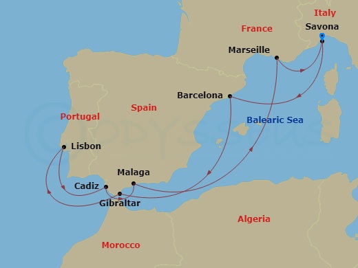 Cruise Map