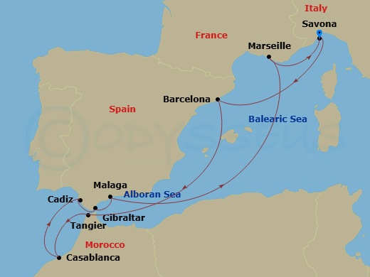 Cruise Map
