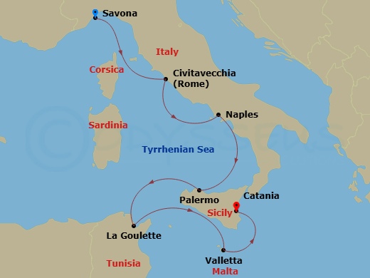 Cruise Map