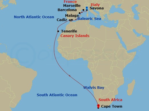 Cruise Map