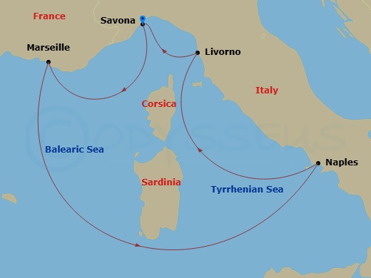 Cruise Map
