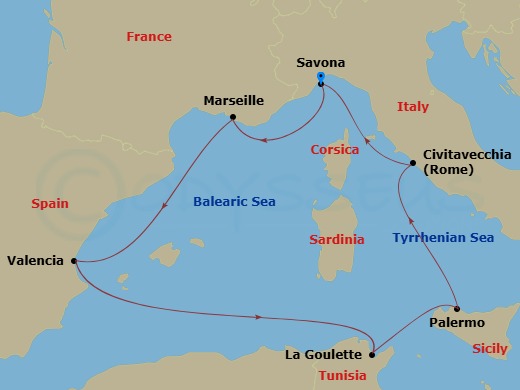 Cruise Map