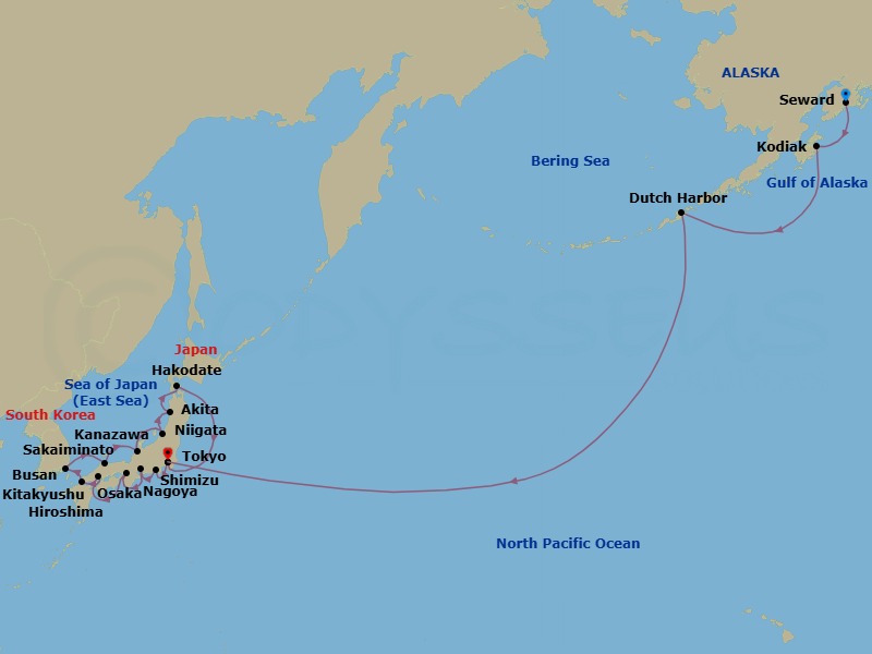 Cruise Map