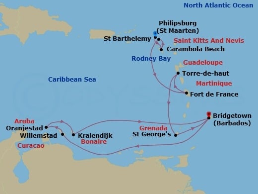Cruise Map