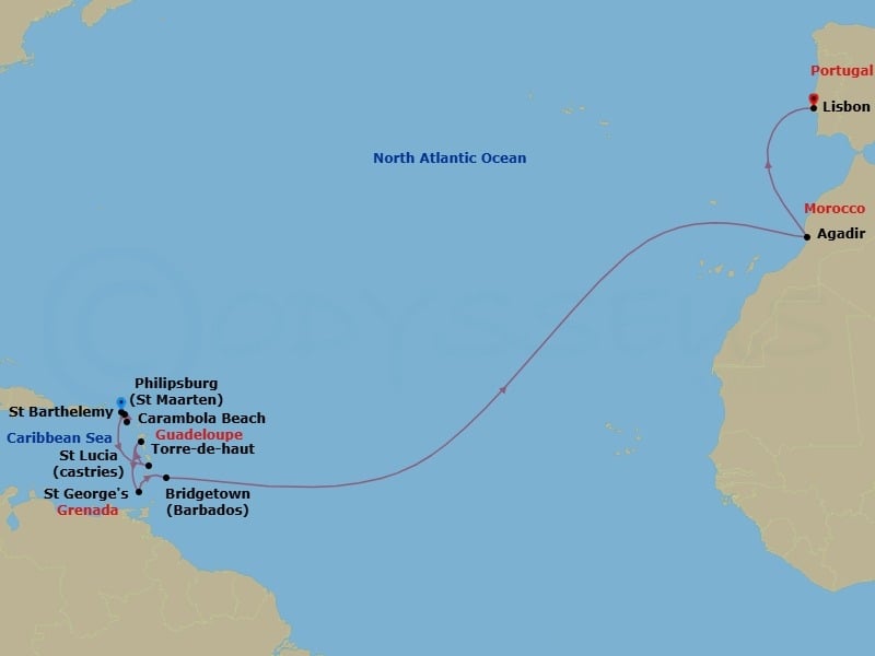 Cruise Map