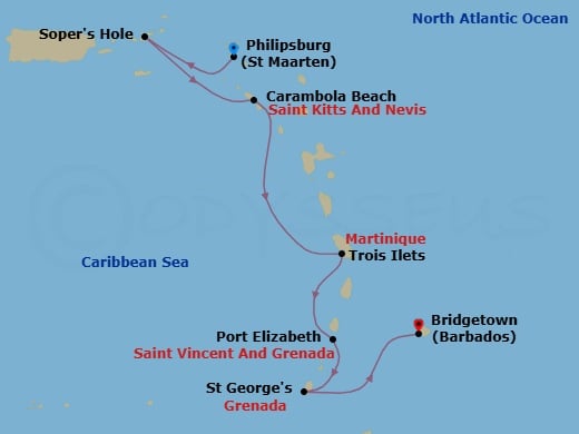 Cruise Map