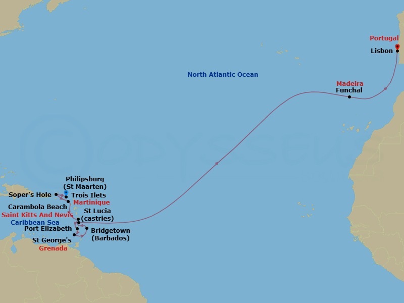 Cruise Map