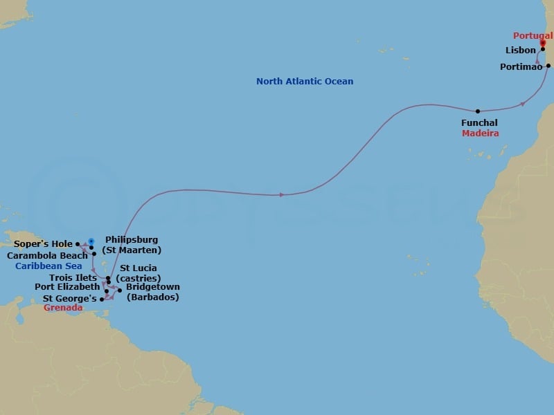 Cruise Map