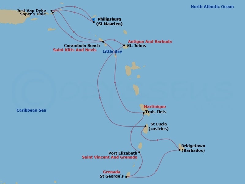 Cruise Map